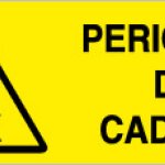 PERICOLO DI CADUTA RETTANGOLARE (310)