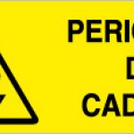 PERICOLO DI CADUTA RETTANGOLARE (314)