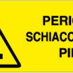 PERICOLO SCHIACCIAMENTO PIEDI RETTANGOLARE (396)