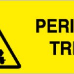 PERICOLO TRENO RETTANGOLARE (398)