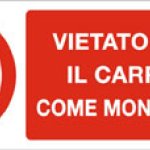 VIETATO USARE IL CARRELLO COME MONOPATTINO RETTANGOLARE (827)