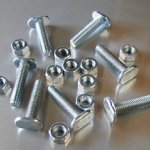 VITE DI FISSAGGIO 8X35 ZINCATA COMPLETA DI DADO 8 MA (CB9835)