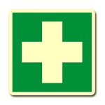 PRIMO SOCCORSO FOTOLUMINESCENTE NORMA UNI EN ISO 7010 (E003L1714)