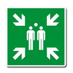 PUNTO DI RITROVO NORMA UNI EN ISO 7010 (E0071724)