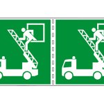 CARTELLO IN ALLUMINIO FORMATO MM 250X310 BIFACCIALE FINESTRA DI SALVATAGGIO (E017B1784B)