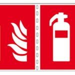 ESTINTORE BIFACCIALE NORMA UNI EN ISO 7010 (F001B1600)