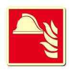 PRESIDIO ANTINCENDIO (CON TESTO) FOTOLUMINESCENTE NORMA UNI EN ISO 7010 (F004L1671)