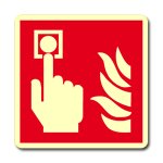 ALLARME INCENDIO FOTOLUMINESCENTE NORMA UNI EN ISO 7010 (F005L1604)