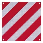 PANNELLO PER CARICHI SPORGENTI RIFRANGENTE CL2 FORMATO MM 500X500X1 (PAR7001)