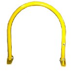 ARCHETTO PARAPEDONALE ABBATTIBILE GIALLO H MM 520XLARG.480 (PAS9050)