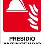 PRESIDIO ANTINCENDIO (CON TESTO) PER INTERNI (R1671)