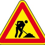 LAVORI IN CORSO FONDO GIALLO (STL1383)