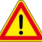 PERICOLO GENERICO FONDO GIALLO (STL1388)