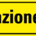 TABELLA LAMIERA SCATOLATO RIFRANG. MM 1300X300-SEGNALE DEVIAZIONE DX (STL1407DP)