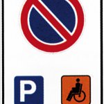 CARTELLO IN LAMIERA SCATOLATO RIFRANGENTE CLASSE 1 400X600 MM FIG.79/A (STL179AN)