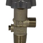 VALVOLA A VOLANTINO CONICA PER USO ALIMENTARE NICHELATA