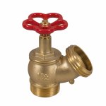 RUBINETTO UNI 45X1'' 1/2 PN 16 ISO 7 OTTONE VOLANTINO ACCIAIO (0641)