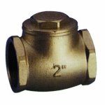 VALVOLA A RITEGNO A CLAPET TENUTA GOMMA FEMMINA/FEMMINA (0723)