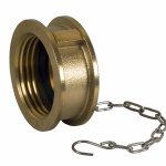 TAPPO FEMMINA CON GUARNIZIONE E CATENELLA  (0825)