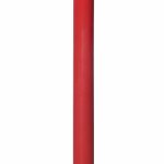 PIANTANA PER CASSETTA UNI45/70 ROSSA TUBO DIAMETRO 80 DIM.370X175X750H (0950A)