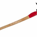 ASCIA DA SFONDAMENTO 2 MANI MANICO IN LEGNO (6181)