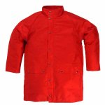 GIACCONE TRIS 1 CE II CATEGORIA UNI EN ISO 11612:2009  COLORE ROSSO (9301)