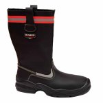 STIVALE SAFE S3 TIPO VVF HRO PELLE PIENO FIORE WRU IDROTECH EN12568:98 (9401)