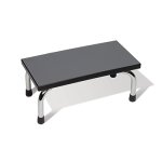 SCALETTA IN ACCIAIO CROMATO (1 GRADINO) (INF287)