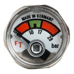 MANOMETRO DIAM. 23 1/8 NPT SENZA OR TEMPERATURA  -20°/+60°