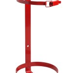 Supporto in acciaio per estintore kg.5 - Diam.136