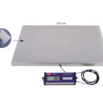 Bilancia portatile - portata max 150/300 kg - VT 2 INOX 00090VA