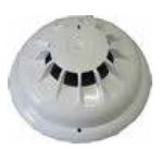 Rivelatore combinato di calore e fumo completo di base (per centrale monozona 0576)