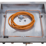 Vasca per addestramento squadre antincendio