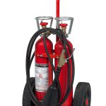 10 Kg Extintor sobre ruedas Co2 - MED 2014/90/UE - Modelo 14103-1