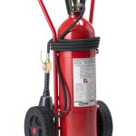 Estintore Carrellato KG 20 CO2- UNI EN 1866-1 - Modello PED 17204 - Modello MED 14204