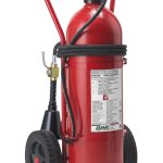 Estintore Carrellato, 30 Kg Biossido di Carbonio  temperatura di utilizzo da -30°C a +60°C- Codice- 17304-30