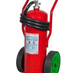 25 L Water + additive Wheeled Fire Extinguisher - UNI EN 1866-1 - Model: 19258 - Lombardia 18241 - MED 2014/90/EU - PED 2014/68/UE