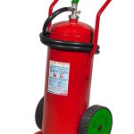 50 L. Water + additive Wheeled Fire Extinguisher - UNI EN 1866-1 - Model: 19508 - MED 2014/90/EU - PED 2014/68/UE