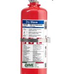 Estintore EN 3/7 polvere ABC  kg 1 - 8A 34B C - 21010-1 - PED 2014/68/UE - MED 2014/90/UE