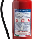 6 Kg Dry Powder Fire Extinguisher - 34 A 233 B C - EN 3-7 - Code 21063-40