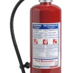 6 Kg Dry Powder Portable fire extinguisher - Model: 21063-40 - 34A 233BC - UNI EN 3-7