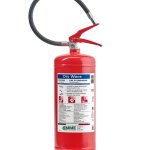 Estintore kg 6 Polvere - Codice 21063-51 - 34A 233BC - UNI EN 3-7