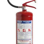 6 Kg powder fire extinguisher - Model 21063-54 - 34A 233BC - UNI EN 3-7 - PED 2014/68/UE