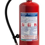 Estintore 6 Kg Polvere - 43A 233B C- Modello 21064-30 - PED 2014/68/EU