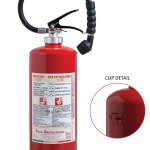 6 L. Water + Additive FIRE EXTINGUISHER - 21A 183B - Model 22062-14 - Cylinder Stainless steel AISI 304 - Valve M. 58x2 lightweight aluminum alloy AA6061 body - PED - UNI EN 3-7 2014/68/EU