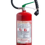 6 L. Water + Additive FIRE EXTINGUISHER - 21A 183B 40F - Model 22062-23 - VALVE CPF M. 30x1.5, brass body with anti-corrosion treatment. - PED - UNI EN 3-7 2014/68/EU