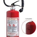 6 L. Water + Additive FIRE EXTINGUISHER - 21A 183B 40F - Model 22062-24 - CYLINDER Stainless steel AISI 304 - VALVE M. 58x2, lightweight aluminum alloy AA6061 body - PED - UNI EN 3-7 2014/68/EU