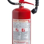 Estintore Litri 6 Schiuma - 34A 233B 75F - 22063E -  EN 3/7 - Serbatorio con Clip
