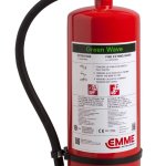 6-Liter Fluorine-Free Foam Fire Extinguisher "Green Wave" - Model 22064-510 - GW6PlusX