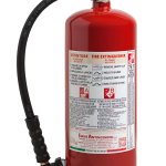 Estintore litri 6 Schiuma - Codice 22064E - 43 A 233 B 75 F - UNI EN 3-7 - Involucro con clip